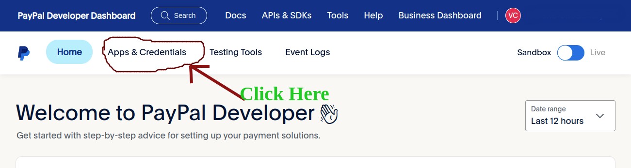 Welcome to PayPal Developer